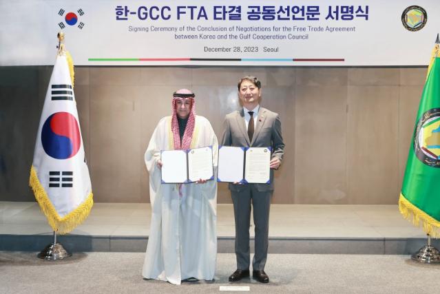 한국, 걸프 6개국과 FTA 협상 타결…신중동붐 확산 기반 마련
