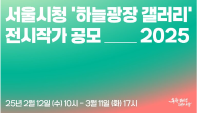 2025 서울시청 하늘광장 갤러리 전시작가 공모