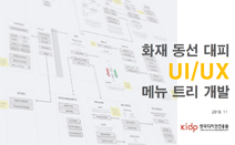 IoT 기술을 적용한 고층건물 맞춤형 직감적 화재 대피 동선 안내 제품 서비스 디자인 개발_화재 동선 대피 UI/UX 메뉴 트리 개발 - 한국디자인진흥원, 2018