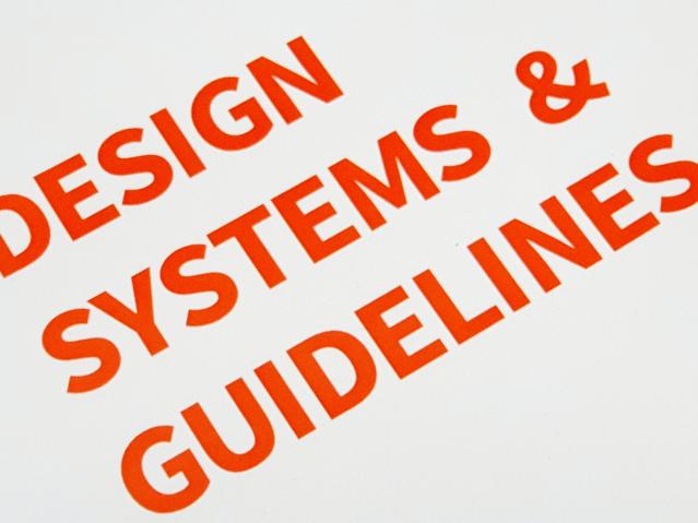 주목할 만한 브랜드, 디자인 시스템 및 가이드라인