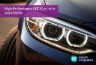 맥심, 오토모티브 LED 컨트롤러 ‘MAX20078’ 출시