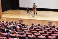 건국대, 윤도현 초빙교수 특별 강연 열어