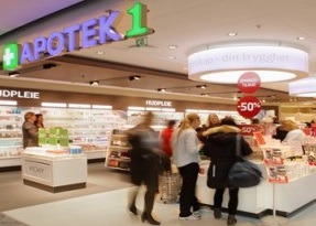 아미코스메틱, 북유럽 NO.1 드럭스토어 APOTEK 론칭