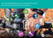 맥심, 최저 전류로 모바일 기기 작동 시간 늘려주는 퓨얼 게이지 IC 출시