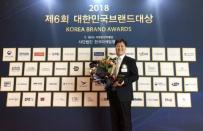 블루버드 대표이사, 2018 대한민국 브랜드대상 앙트러프러너쉽 부문 수상