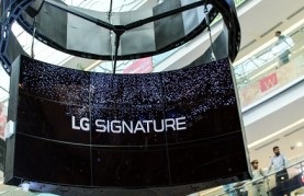 LG전자, 델리 최대 쇼핑센터에 올레드 사이니지 설치