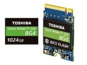 도시바 메모리 코퍼레이션, 1TB[1] 싱글 패키지 PCIe® Gen3 x4L SSD 제품과 96 레이어 3D 플래시 메모리 출시