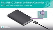 맥심, 업계 최초 고집적 USB 타입 C 벅 충전기 ‘MAX77860’ 출시