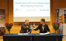 Ericsson, SK 텔레콤과 클라우드 네이티브 5G 스탠드얼론 코어 네트워크관련 양해 각서 체결