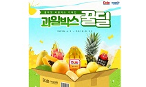 돌 코리아, 돌 마켓서 과일박스 꿀딜 기획전 진행