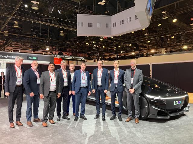 ZKW-LG전자, CES 2024에서 차세대 차량용 조명 시스템 공개