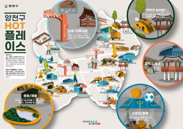 양천구, 지역 특색 살린 ‘관광코스 개발 및 관광지도 개편’ 완료