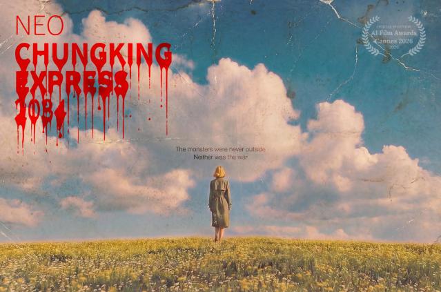 AI가 재해석한 '중경삼림'의 미장센, 영화 언어의 경계를 허물다 - 가천대학교 미디어커뮤니케이션학과 서정호 교수 '에이아이 필름 어워즈 칸 2026' 공식 선정