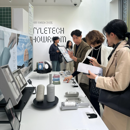 한국디자인진흥원, 디자인코리아 2026 스타일테크 쇼룸 성료