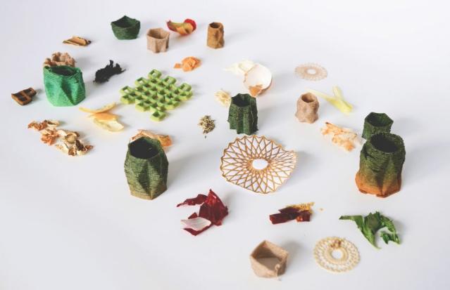 MIT 학생들이 음식물 쓰레기를 생활용품으로 바꾸는 3D 프린터 개발 중