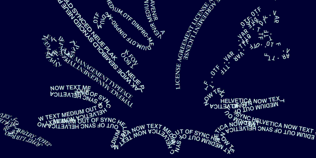 모노타입이 말하는 타이포그래피가 문화에 미치는 영향