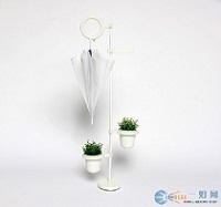 조명기능 갖춘 화분 우산꽂이