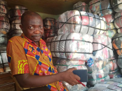 중고의류, 헌 옷 수거함에서 아프리카 가나 가정집으로!