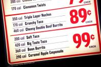 美 레스토랑 메뉴 칼로리 표기 의무화