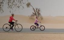 사막 도시 UAE에서도 즐길 수 있는 자전거 스포츠
