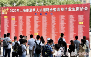 중국 상하이 현지 취업 시장동향