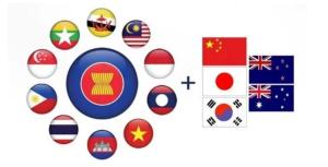 RCEP 관련, 중국-아세안의 대외무역 현황