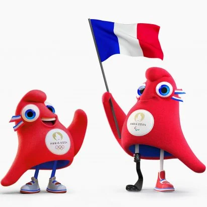 2024 파리올림픽, 프랑스혁명 모자 형상화한 마스코트 공개