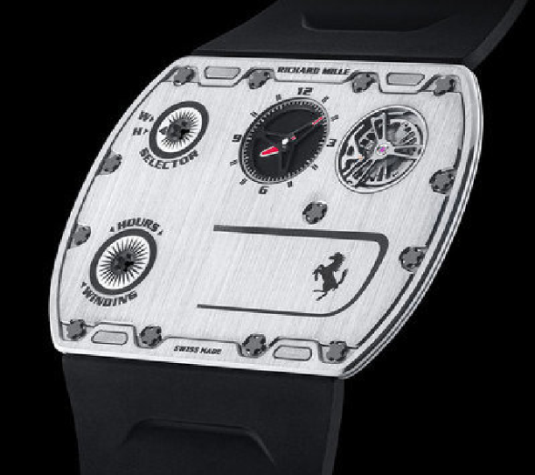 페라리와 리차드 밀의 엄청나게 얇은 손목시계 - 두께가 1.75mm에 불과한 RM UP-01