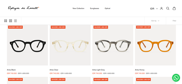 디지털 피팅부터 B2B 협업까지, 인도네시아 안경 트렌드