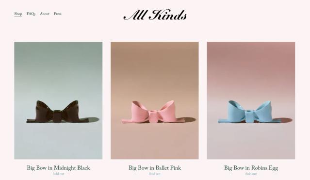 왜 리본이 어디에나 있을까? 커다란 리본(Big Bow) 트렌드