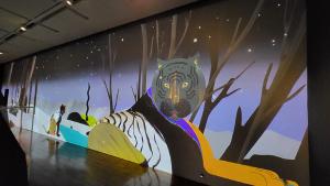 '검은 호랑이의 해'를 기념하는 전시 : 호랑이 나라