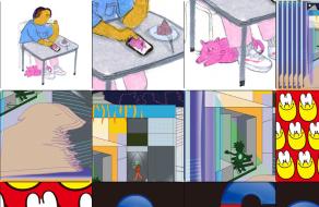 작품을 조각 단위로 구매할 수 있는 ‘크롭핑 서비스’