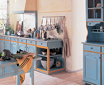 프로방스식 주방 인테리어