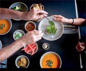 탄소 배출을 줄이는 푸드 메뉴 Studio Olafur Eliasson Kitchen:SOE Kitchen, London