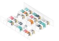 노숙자를 편안하게 위한 보호소 디자인