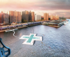 뉴욕, 맨하탄 이스트 리버에 야외 수영장? 강물 정수해서 만드는 '친환경' 공간