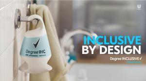 디그리 데오도란트, 세계 최초 포괄적인 디자인 출시...장애-신체 불편한 소비자들에게 다가가다
