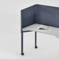 포스트 팬데믹을 위한 사무용 책상 디자인.