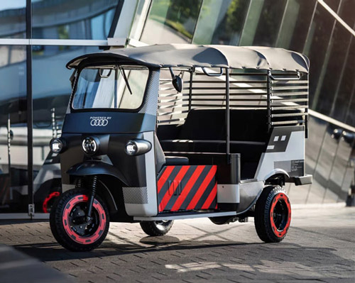 재활용되는 배터리들: Powered by Audi X Nunam