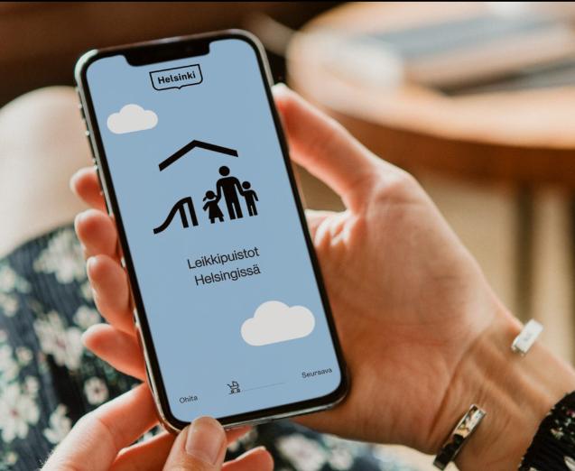 헬싱키시의 놀이터 서비스 디자인