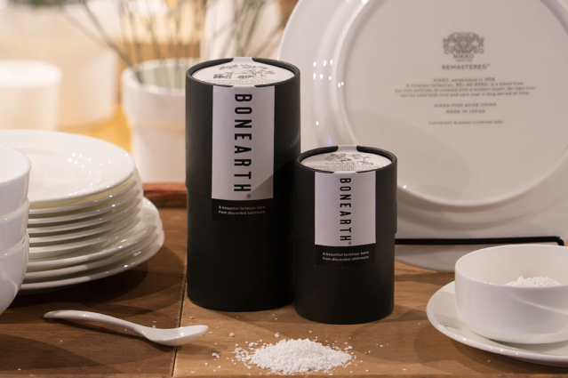 [BONEARTH®] 세계 최초, 버려진 그릇에서 탄생한 리사이클 비료 　