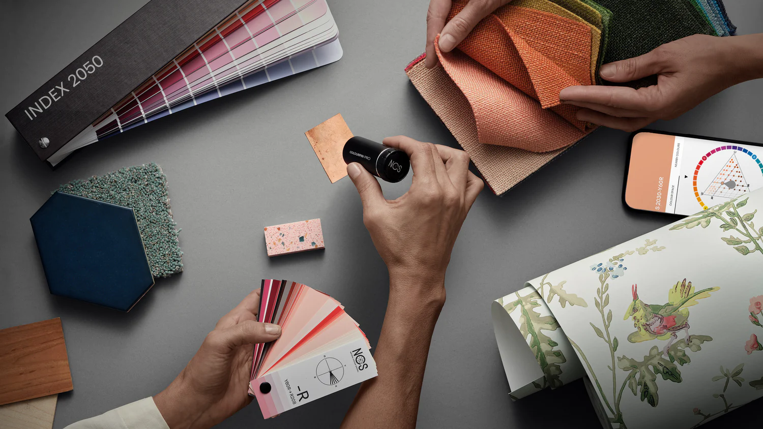 스웨덴에서 시작한 국제 표준 색표계, NCS 색상 시스템