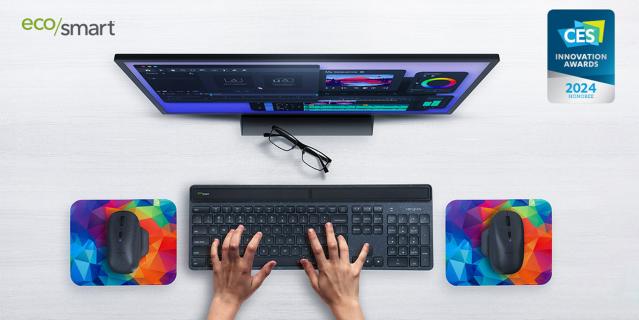 양손잡이 모두 사용할 수 있는 마우스, 지속가능성+환경 보호+혁신, 모두 잡았다