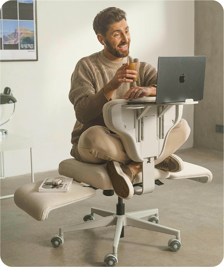 뉴트랄, 아빠 다리하고도 앉을 수 있는 업무용 의자 개발! 펀딩 19억 달성