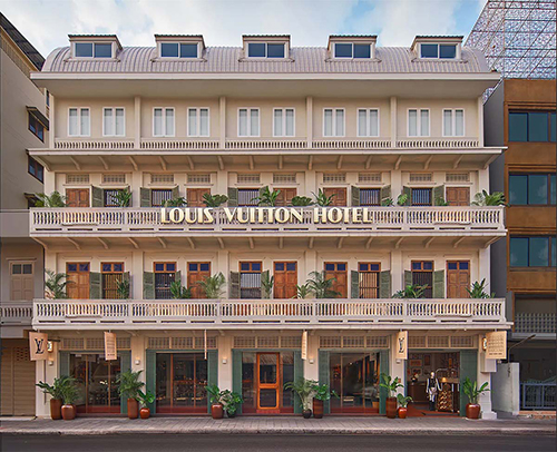 '루이비통 호텔 방콕(Louis Vuitton Hotel Bangkok)' 팝업 스토어 전시의 현지화 분석