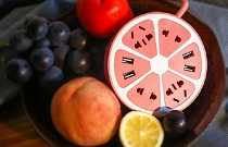 상큼함이 느껴지는 오렌지 디자인 멀티탭