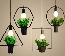 상쾌한 자연의 아름다움이 느껴지는 조명등