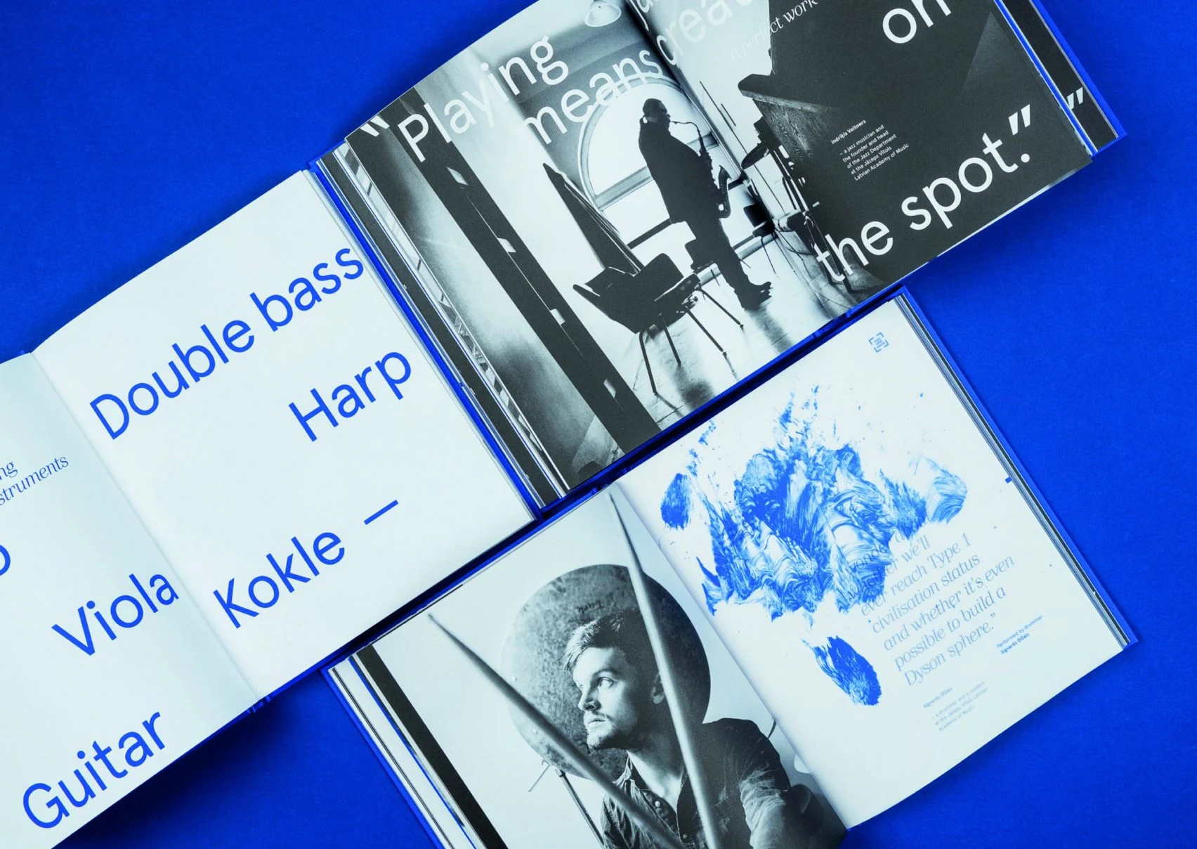 연주를 그래픽디자인으로 시각화한 책, 라트비아음악원 100년사