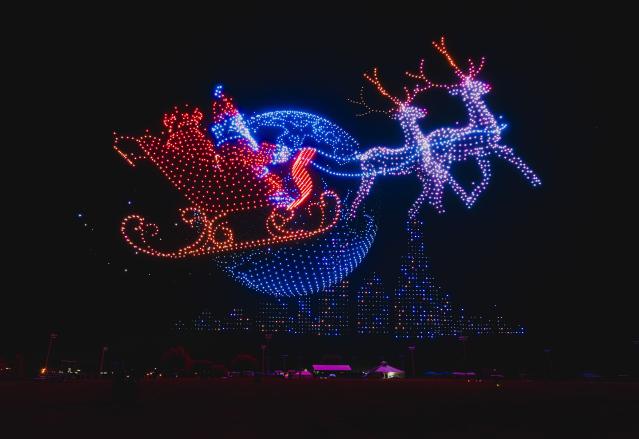 유비파이, 미국 최대 규모 드론쇼와 함께 기네스 세계기록 수립