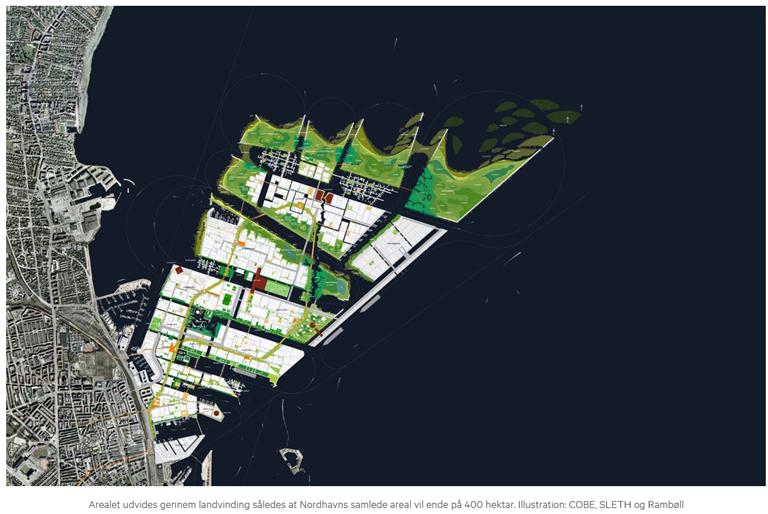 스칸디나비아 최대의 대도시 개발 프로젝트 - Nordhavn